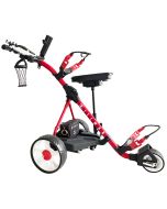 Hillman Lithium Caddie Red Electric Golf Trolley