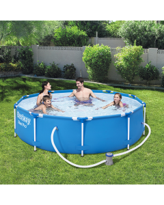 BestWay 10ft x 30inch Steel Pro™ Above Ground Swimming Pool Set