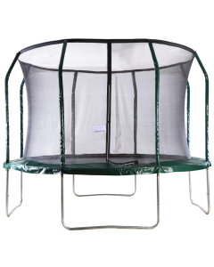 Big Air Extreme 12ft Trampoline with Safety Enclosure Green