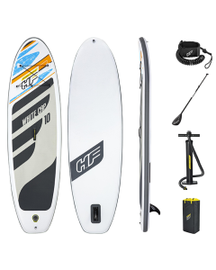 Bestway 10ft" Hydro-Force White Cap Inflatable Paddle Board SUP Set