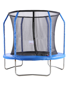 Big Air Extreme 8ft Trampoline with Safety Enclosure Blue