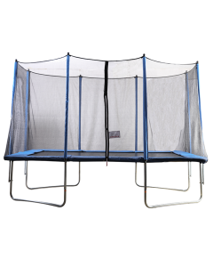  8x12ft Rectangular Trampoline with Safety Enclosure