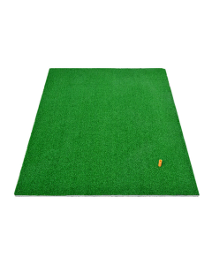 Hillman Golf Artificial Turf Large Practice Mat with Rubber Tee