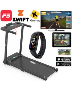 BodyTrain P80G Motorised Folding Bluetooth Treadmill