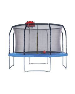 Air League 12ft Trampoline with Enclosure and Basketball