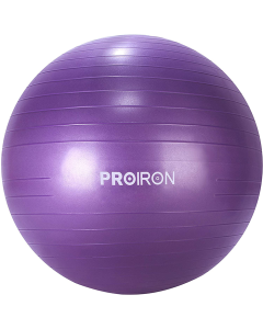 PROIRON 55cm Anti-Burst Purple Swiss Yoga Exercise Ball