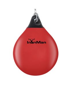 Ironman 15" Aqua Punching Bag Red