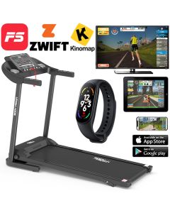 BodyTrain S105 Motorised Folding Bluetooth Treadmill