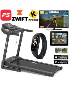 BodyTrain S600 Motorised Folding Bluetooth Treadmill