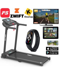 BodyTrain S80 Motorised Folding Bluetooth Treadmill