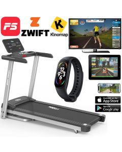 BodyTrain S9C Motorised Folding Bluetooth Treadmill