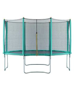 Velocity 12ft Trampoline & Enclosure Green