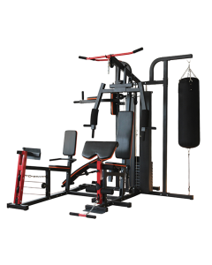 IronMan IM-306 Advanced 3 Station Multi Gym With Punching Bag
