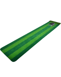 Hilllman PGM Two-Tone Artificial Turf Golf Putting Green with Auto-Return Putting Cup