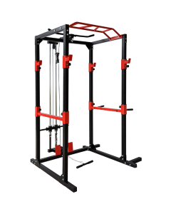 BodyTrain Professional Power Rack with Cable System